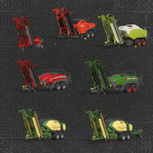 FS25_Balers_Pack_Whit_Windrower