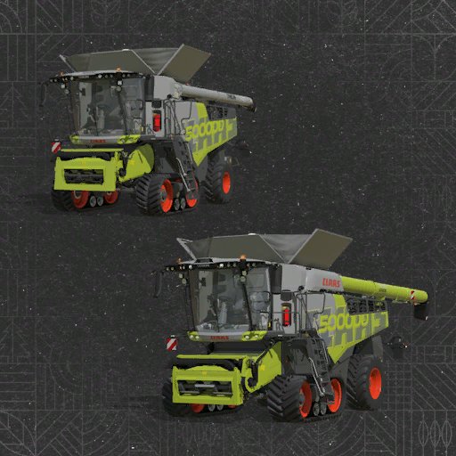 FS25_ClaasHarvester500000Pack