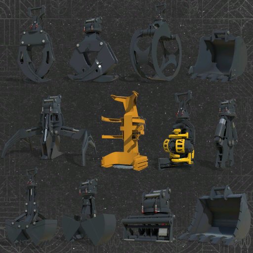 FS25_ExcavatorAttachments